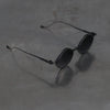 Rigards x The Viridi-Anne collaboration detachable sunglasses RG1022TVA collection RG-RG1022TVA-GHKQHJBHJB antique black frame + antique black frame light gray gradient lens + gray gradient lens